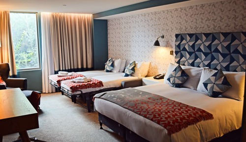 Habitación familiar, varias camas