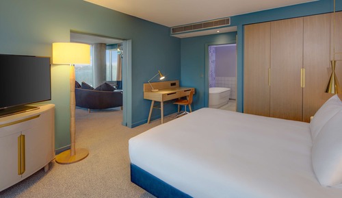 King, Suite, 1 habitación, vistas al mar