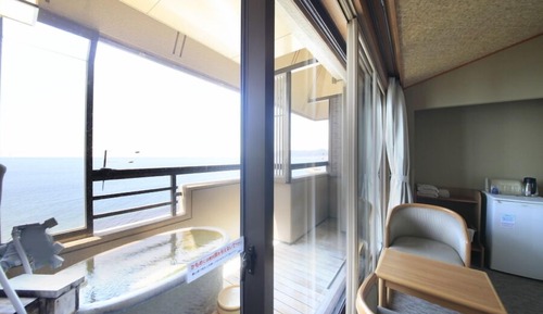 Habitación Deluxe, vistas al mar (Japanese Style, Private Open Air Bath)