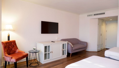 Habitación Deluxe doble, balcón, vistas al río
