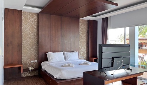 Habitación de lujo, frente a la playa (1st Floor)