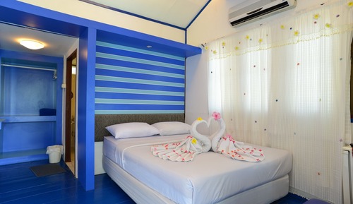 Habitación superior, vistas al mar