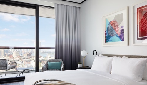 Suite, 1 habitación, accesible para personas con discapacidad, balcón (King)