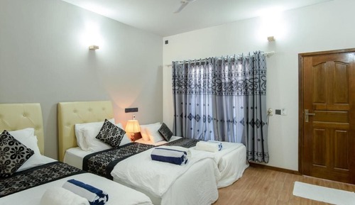 Triple Room, Patio, Garden View