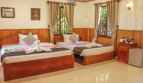 Standard Twin Room, Balcony, Garden View