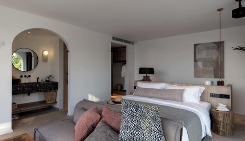 Romantic Double Room, Balcony, Sea View