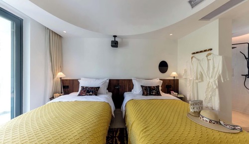 Standard Twin Room, Balcony, Garden View