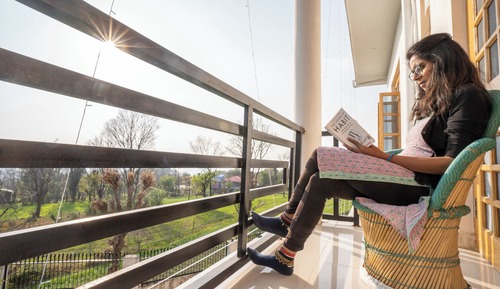 Deluxe Twin Room, Balcony, Valley View