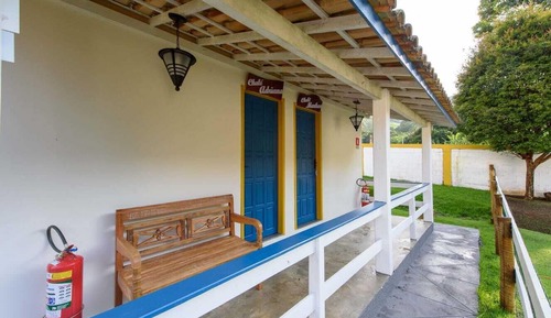 Chalet tradicional, lanai