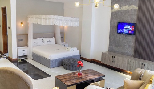 Habitación Deluxe doble, vistas al jardín