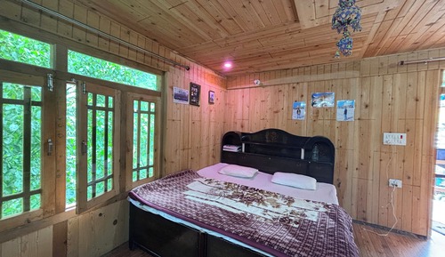 Habitación individual, vistas a la montaña