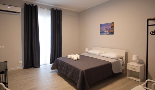 Habitación triple, balcón, vistas al mar