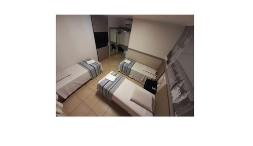 Habitación triple estándar, vistas al jardín