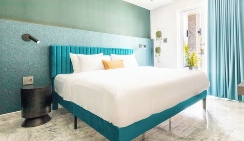 Habitación, 1 cama de matrimonio grande, no fumadores, planta baja