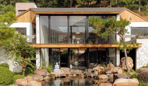 Villa de diseño, 5 habitaciones, vistas a la montaña