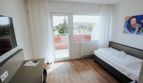 Habitación individual, balcón, vistas al valle