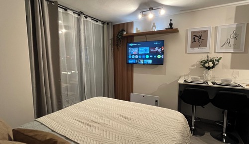 Apartamento clásico, vistas a la ciudad