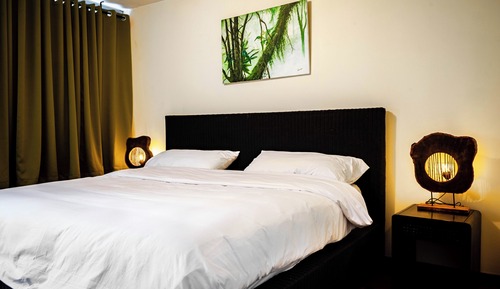 Suite estudio de lujo, vistas al jardín