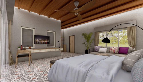 Pushpa Vatika (Luxury Valley View Room with Private Garden)