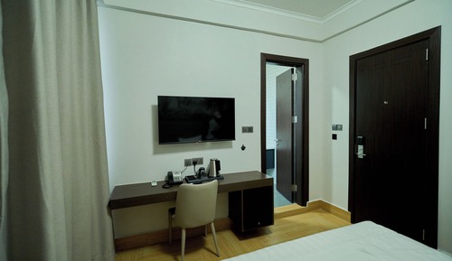 Habitación Deluxe doble, balcón, vistas a la ciudad
