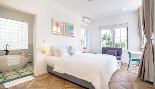Habitación Deluxe, balcón, vistas al jardín