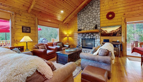 Chalet, Multiple Beds, Pool Access, Mountain View (VC569)