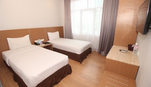 Habitación superior con 2 camas individuales