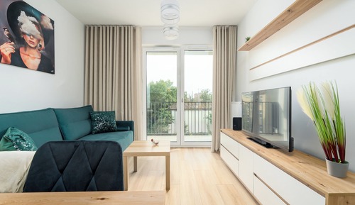 Standard Apartment, Balcony, Courtyard View