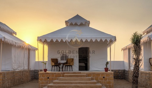Tienda Deluxe, vistas al jardín