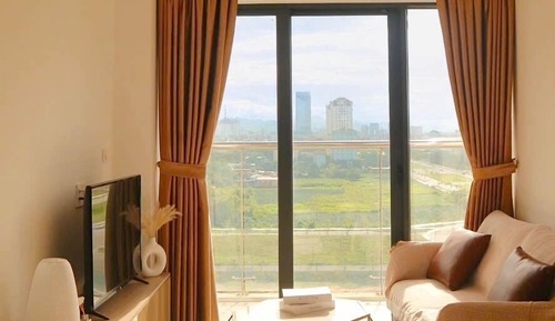 Habitación familiar, balcón, vistas a la ciudad