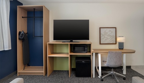 Room, 1 King Bed, Accessible (3x3 Shower, Mobility,Hearing)