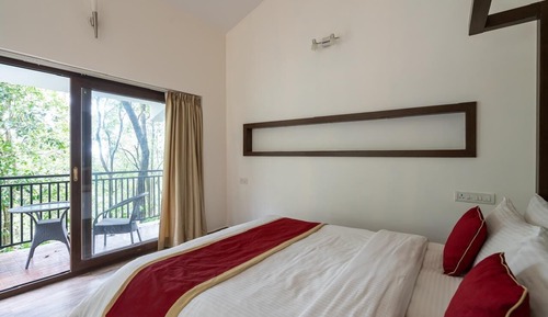 Deluxe Cottage, Balcony, Garden View