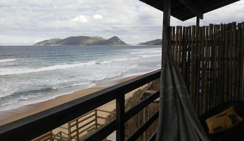 Habitación triple estándar, balcón, vistas al mar