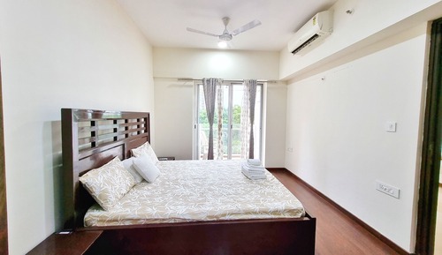 Apartamento Deluxe, cocina, vistas al campo de golf