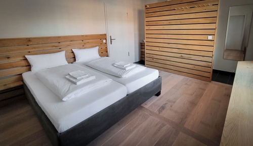 Habitación básica doble, vistas al jardín