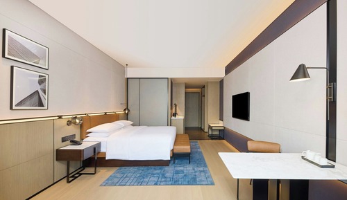 Habitación ejecutiva, 1 cama de matrimonio grande, vistas a la ciudad