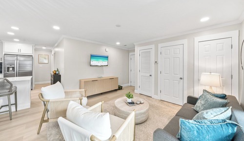 Apartamento, varias camas, balcón, vistas al jardín (Beachside Villas 811)