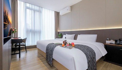 Habitación estándar doble, vistas a la ciudad