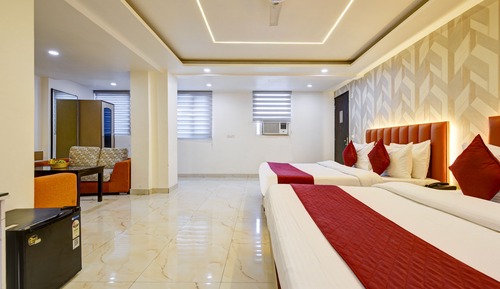 Habitación familiar, vistas a la ciudad