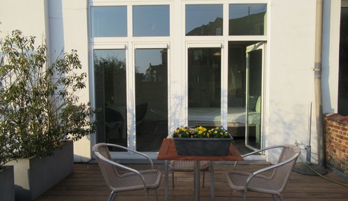 Habitación Deluxe con 2 camas individuales, balcón
