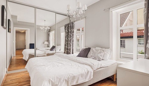 Apartamento Deluxe, 2 habitaciones, baño privado, vistas a la ciudad