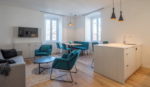 Estudio Deluxe, vistas a la ciudad