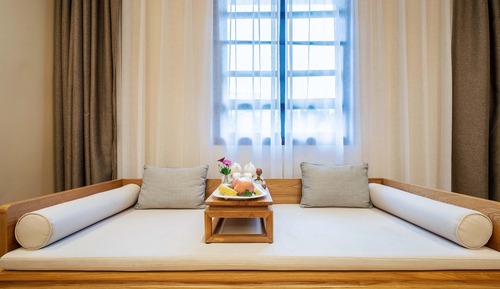 Habitación doble superior, vistas al jardín