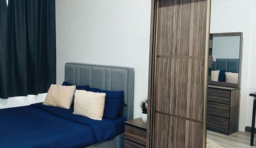 Estudio superior, 1 cama de matrimonio