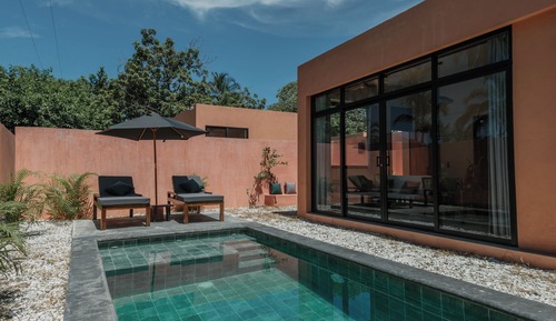Villa Deluxe, 1 cama de matrimonio, vistas a la piscina