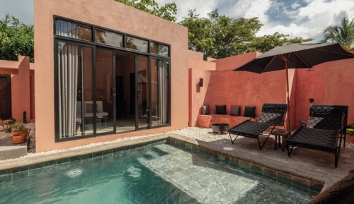 Villa Deluxe, 1 cama de matrimonio, vistas a la piscina