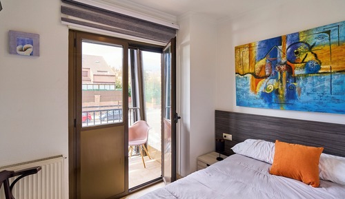Habitación individual estándar, balcón, vistas a la ciudad