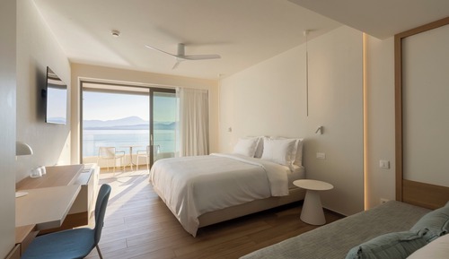 Habitación doble, accesible para personas con discapacidad, vistas al mar