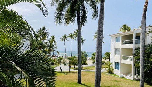 Habitación, vistas a la playa