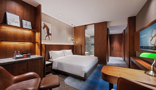 Habitación superior, 1 cama de matrimonio grande
